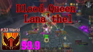 Fury Warrior #33 World DPS | 25M Blood Queen Lana'thel | WotLK Classic [99.9 Parse]