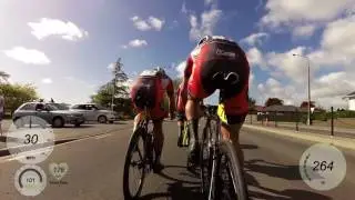 Tour of Southland TTT Front Camera Entire Course