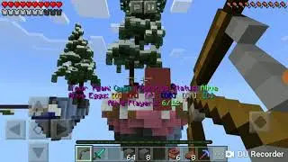Мой первый Egg Wars в майнкрафт пе.