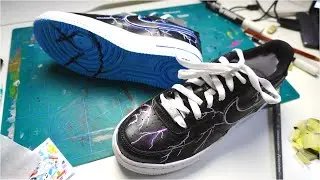 my first custom SHOES (SATISFYING)