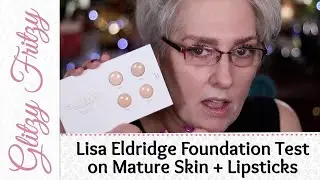 Lisa Eldridge Foundation for Mature Skin & My New Velvet Lippies