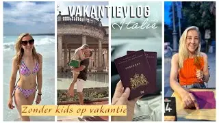 Samen op VAKANTIE in ITALIË 🇮🇹 | Weekvlog 189 | Carlijn Bras