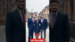 IAS officer Ria dabi with ❤️ husband IPS Manish Kumar 😘💞🥀 