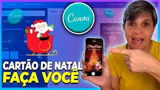 COMO CRIAR UM CARTÃO DE NATAL NO CANVA FREE