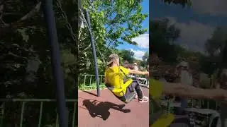 Вот это прыжок... #прогулка #shorts