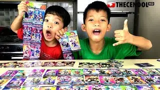 UNBOXING KARTU ULTRAMAN GEED | ANAK KECIL REVIEW ULTRAMAN ORB CARD AR 3D