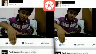 Zach king magic tutorial | Facebook Screen | in Android on Kinemaster #1