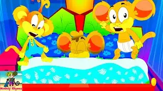 Five Monkey In the Bed Song For Preschool Kids By Monkey Rhymes