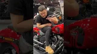 My mood is like this music on Harley's Street Bob 114 #harleydavidson #cruiser  #thomasmotornews
