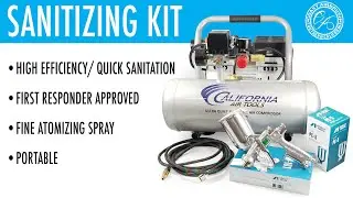 High Efficiency Sanitizing Kit - For COVID-19