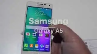 CES 2015 - Samsung Galaxy A5  | First Impressions (Samsungs Mid Range Phone)