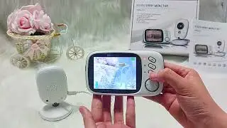 Беспроводная видеоняня с алиэкспресс. Обзор.  BOAVISION VB603 Video Baby Monitor
