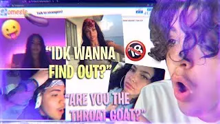 I met ASH KAASH'S SISTER on OMEGLE !?! *THROAT GOAT*