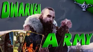 Dwarven Army!  -  Mahakam Forge Deck  -  Gwent Gameplay
