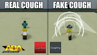 Baiting Cough Blood With Cough Emote As All Might In ABA