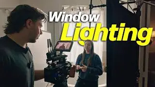 How to Light Using Just Window Lighting | Red Komodo X Contax Zeiss
