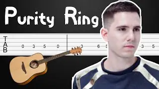 Begin Again - Purity Ring Guitar Tutorial, Guitar Tabs, Guitar Lesson