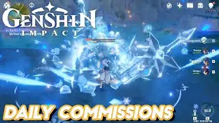 Daily Commissions - Genshin Impact CN OBT