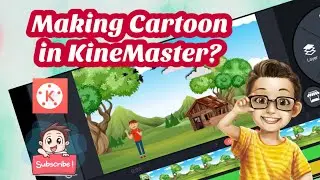 How to make Cartoon in KineMaster | M Tech Stuff