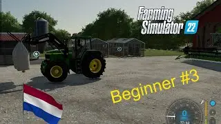 Voorlader op de John Deere en Kippen! - Farming Simulator 22 (Nederlands)