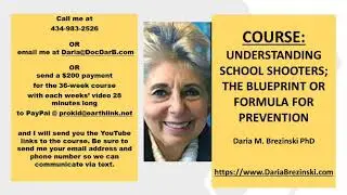 UNDERSTANDING SCHOOL SHOOTER; BLUEPRINT PREVENTION BLUEPRINT CLASS DESCRIPTION (C)