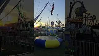 Yay Ryder Did Backflips On Trampoline At The Fair! #Shorts #kids #fair #backflip #fyp #shortvideo