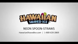 Neon Spoon Straws