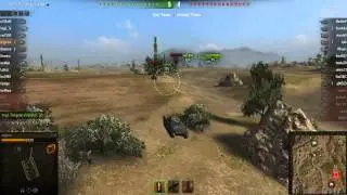 World of Tanks (WoT) 8.5 - T-80 (Soviet) - Steppes map - 3 kills - 391 Damage - Gameplay