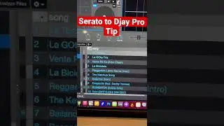 Pro tip for those Serato users scared to try out Algoriddm Djay