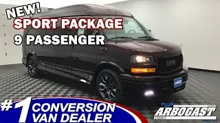 NEW 2024 GMC Conversion Van Explorer Limited SE 9 Passenger C17701 | Dave Arbogast Conversion Vans