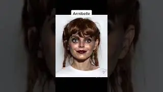 How haunted dolls would look if they were real humans😵 