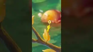 Yellow Pikmin Hides From Bulborb | 