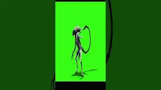 Alien Green Screen