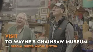 Mark Chisholm Visits Wayne’s Chainsaw | STIHL History