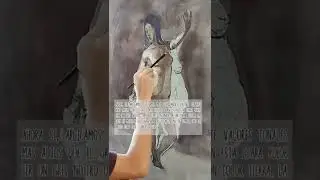Aprende a hacer el underpainting o primera capa de pintura al oleo