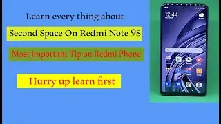 Redmi Note 9s second Space Setting / Redmi Note 9s Phone Tips / Redmi Note 9s Best Setting