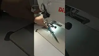 ТЕСТирую промышленную швейную машинку Dison  с тройным продвижением материала.