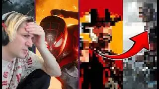 xQc Ranks Best Games of ALL TIME | xQc Tier List
