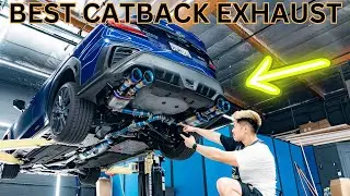 THE BEST EXHAUST SETUP! 2022+ Subaru WRX VB CHASSIS!