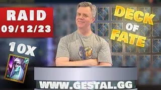 CvC - 10x Duchess - Deck of Fate - Raid Today 09/12/23 || Raid Shadow Legends