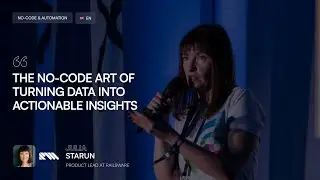 [ENG] The no-code art of turning data into actionable insights | Julia Starun