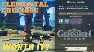 Genshin Impact Elemental Crucible Gameplay + Reward (PC)