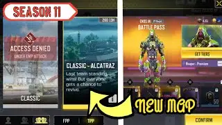 *NEW* Battle Royale Mode ALCATRAZ Mode (WAR).Buying New Season 11 Battle Pass.Call Of Duty Mobile.