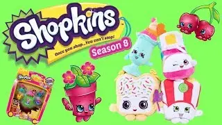 SHOPKINS SEASON 8 WORLD VACATION & STUFFED SHOPKINS!!