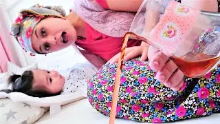 Fun video. Reyhan sister is clumsy! Funny family video