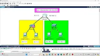 Create Simple LAN Connection and Set Password for Router