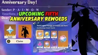 GOOD NEWS! 3 BIG UPDATES AND FREE 5★ on 5th ANNIVERSARY - GENSHIN IMPACT
