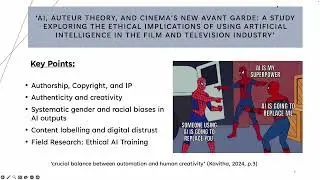 Is it possible to use AI ethically in the film and television industry?