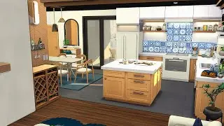Modern Family Apartment (702 ZenView)  🌆 Sims 4 Speed Build Stop Motion (NO CC)