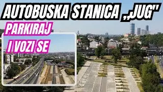 GDE JE AUTOBUSKA STANICA NA AUTOKOMANDI ZA PREVOZNIKE SA JUGA. IZGRAĐENO NOVO PARKIRALIŠTE